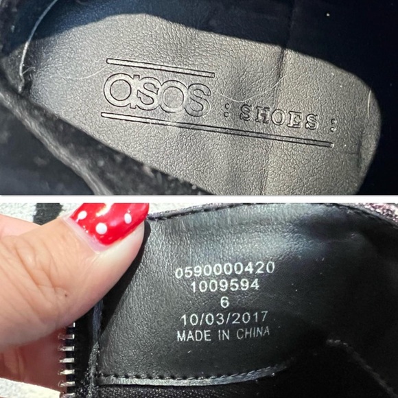 ASOS Sparkly Pink Heeled Boots - Picture 4 of 4